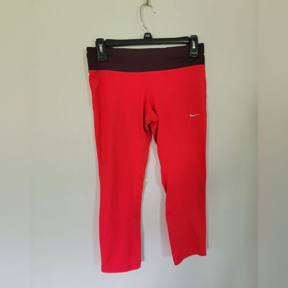 Nike Dri fit adjustable waist crop leggings, size S - Picture 2 of 7